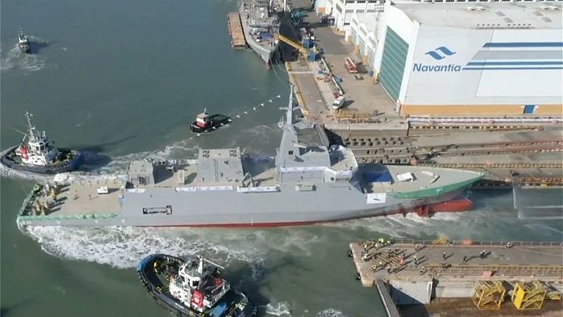 Спуск на воду пятого корвета класса "Сарават", Саудовская Аравия